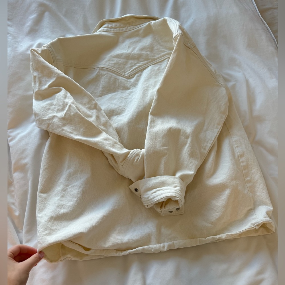 Cream Levi Jacket